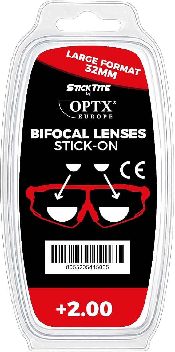 Sticktite Stick On 3.2cm Optical Lens & Fitting Kit +2.00 (DO2,00K32) Sticktite Stick On 3.2cm Optical Lens & Fitting Kit +2.00 (DO2,00K32)