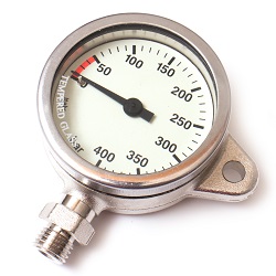 White Faced 52mm Brass Tech Snap Pressure Gauge Only (52GOSP) White Faced 52mm Brass Tech Snap Pressure Gauge Only (52GOSP)