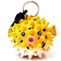 Puffer Fish Octopus Holder size: 7x11x5.5cm (F07)