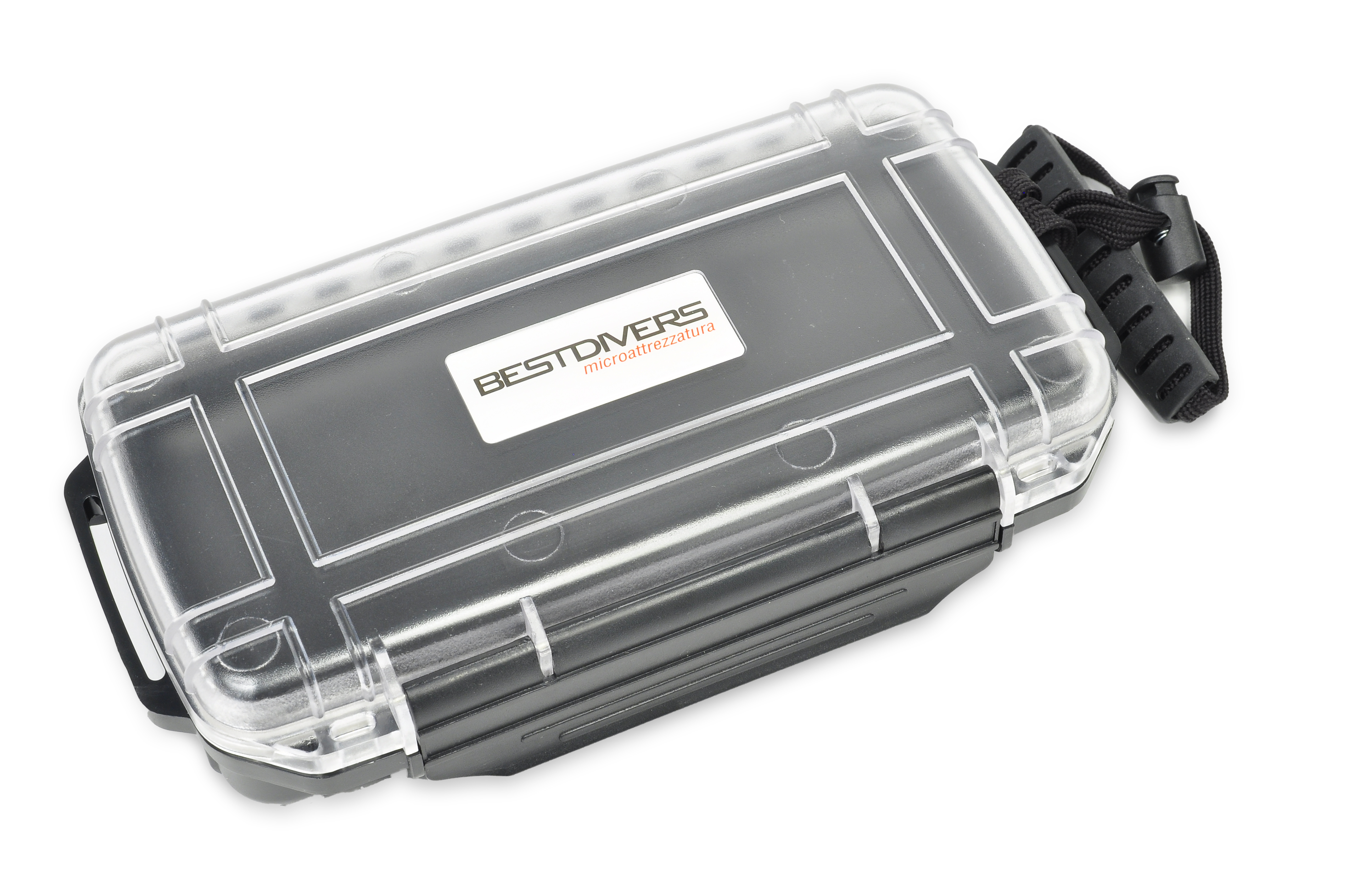 Waterproof Crystal Box - 210x107x48mm - Black (CB161007B)