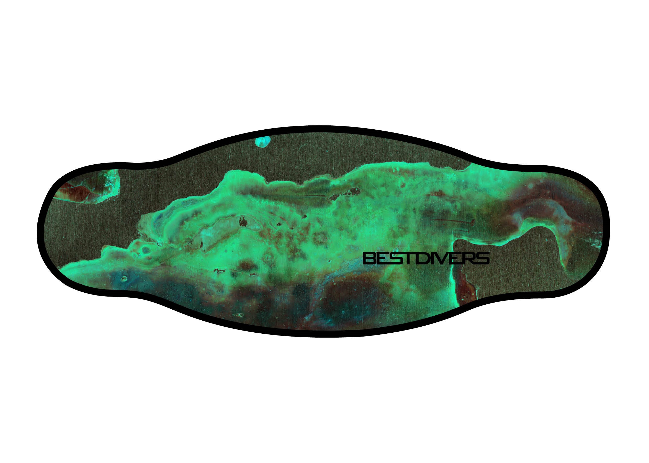 Neoprene Mask Strap - Acid - double layer (IN/ACID) Neoprene Mask Strap - Acid - double layer (IN/ACID)