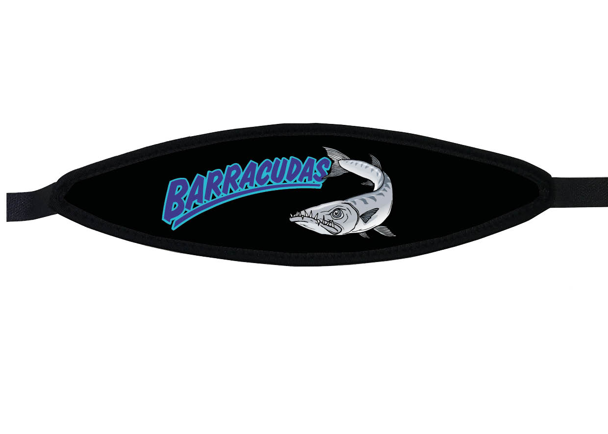 Neoprene Mask Strap - Barracuda - with velcro (IN/BRC-V) Neoprene Mask Strap - Barracuda - with velcro (IN/BRC-V)