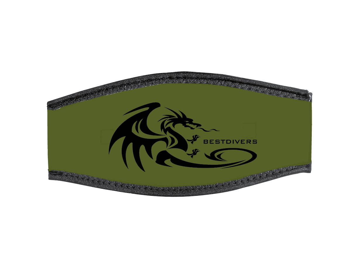 Neoprene Mask Strap - Dragon - with double velcro (IN/DRAGO-DV) Neoprene Mask Strap - Dragon - with double velcro (IN/DRAGO-DV)