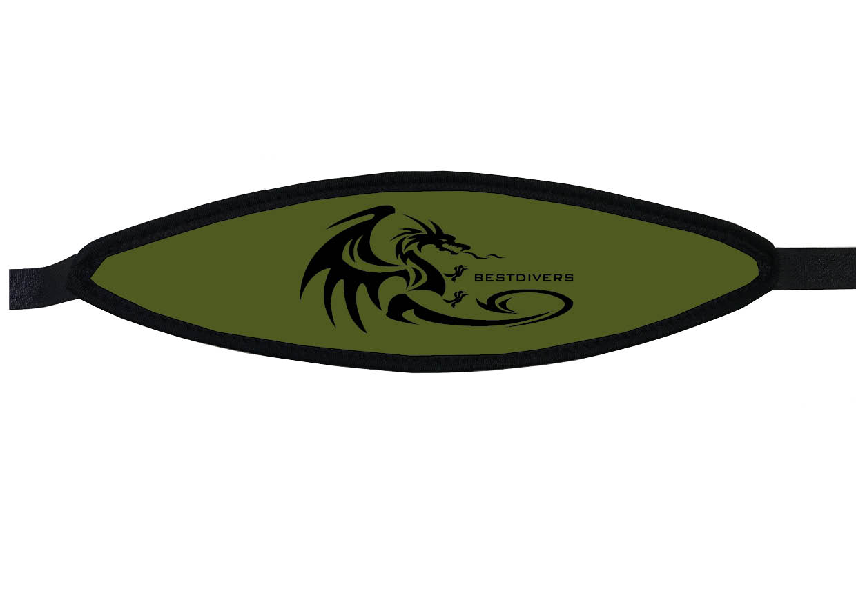 Neoprene Mask Strap - Dragon - with velcro (IN/DRAGO-V) Neoprene Mask Strap - Dragon - with velcro (IN/DRAGO-V)