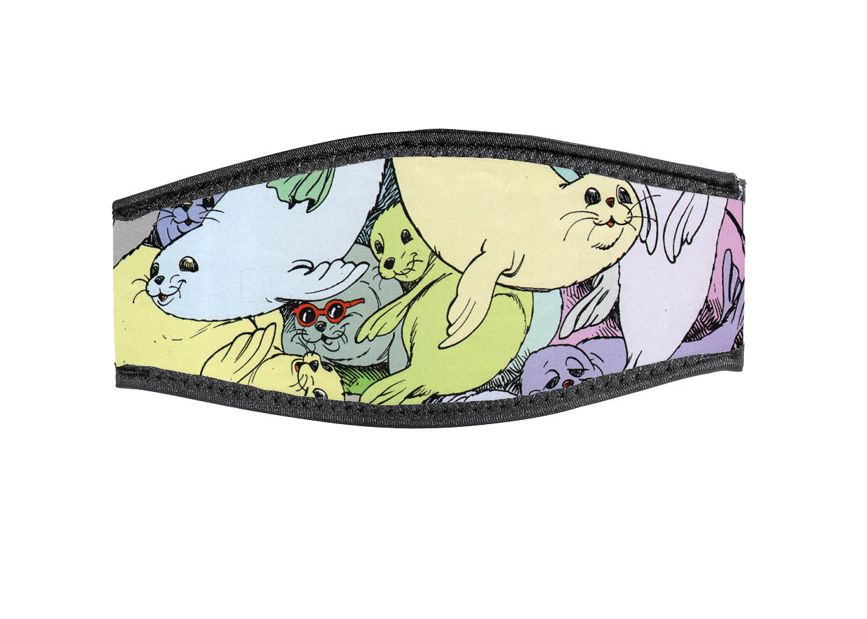 Neoprene Mask Strap - Seal - with double velcro (IN/FOCA-DV) Neoprene Mask Strap - Seal - with double velcro (IN/FOCA-DV)
