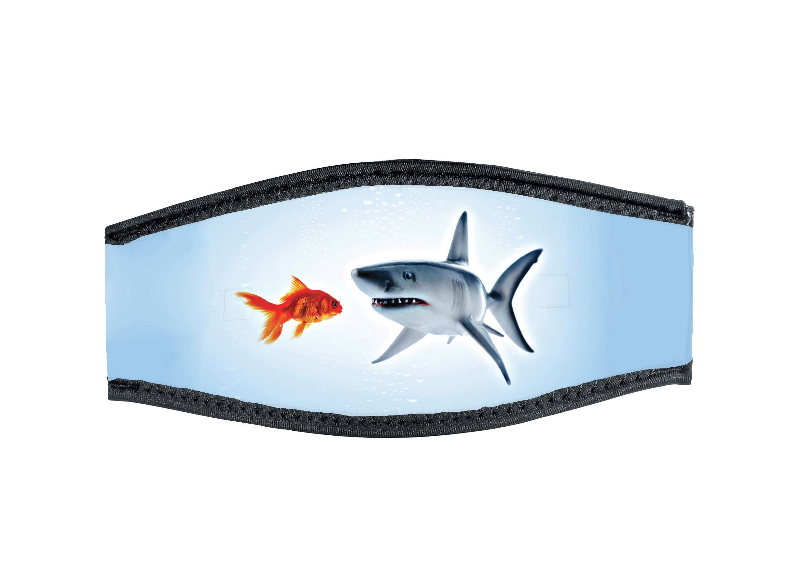 Neoprene Mask Strap - Friends - with double velcro (IN/FRI-DV) Neoprene Mask Strap - Friends - with double velcro (IN/FRI-DV)