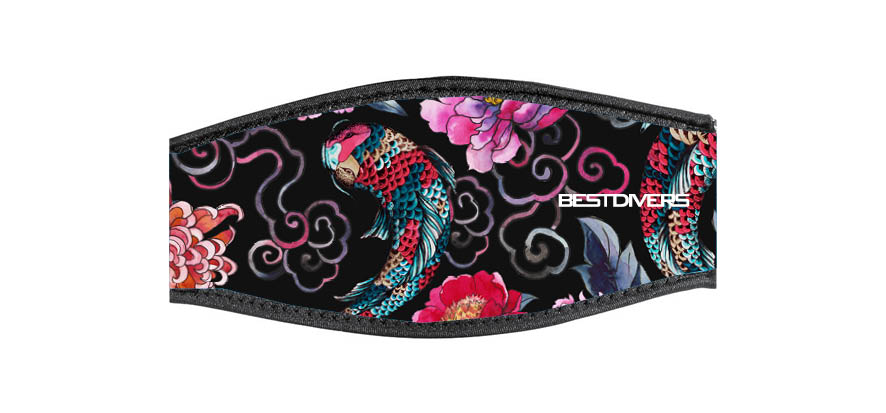 Neoprene Mask Strap - KOY - with double velcro (IN/KOYPINK-DV) Neoprene Mask Strap - KOY - with double velcro (IN/KOYPINK-DV)