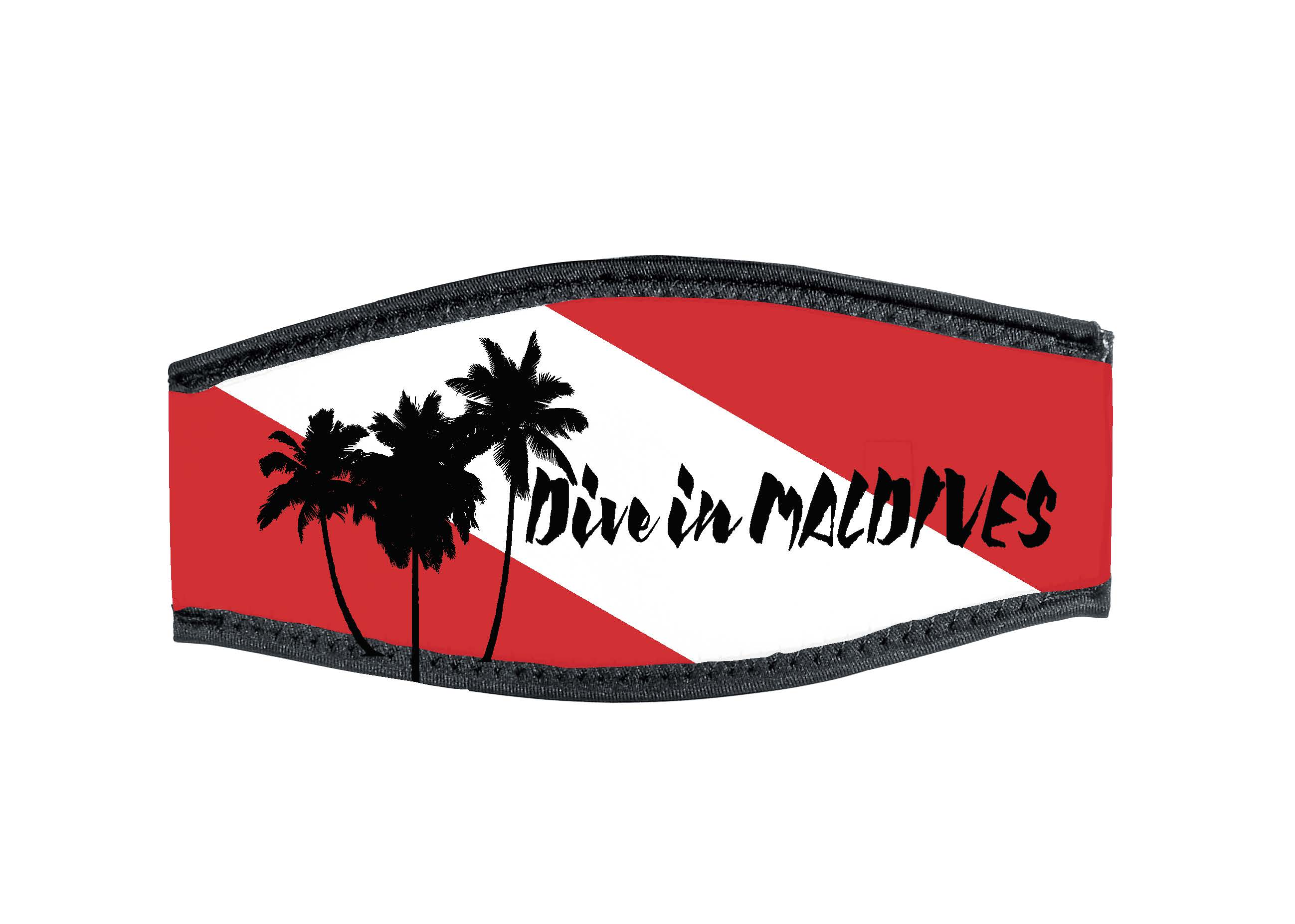 Neoprene Mask Strap - Maldives - with double velcro (IN/MAL-DV) Neoprene Mask Strap - Maldives - with double velcro (IN/MAL-DV)