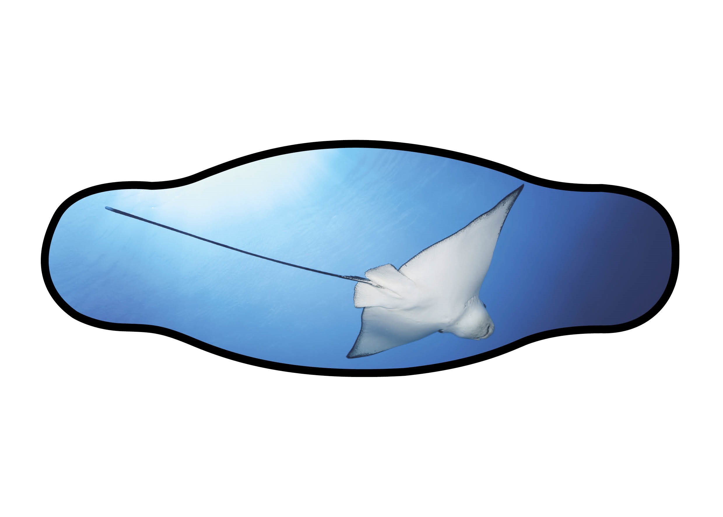Neoprene Mask Strap - Manta - double layer (IN/MNT) Neoprene Mask Strap - Manta - double layer (IN/MNT)