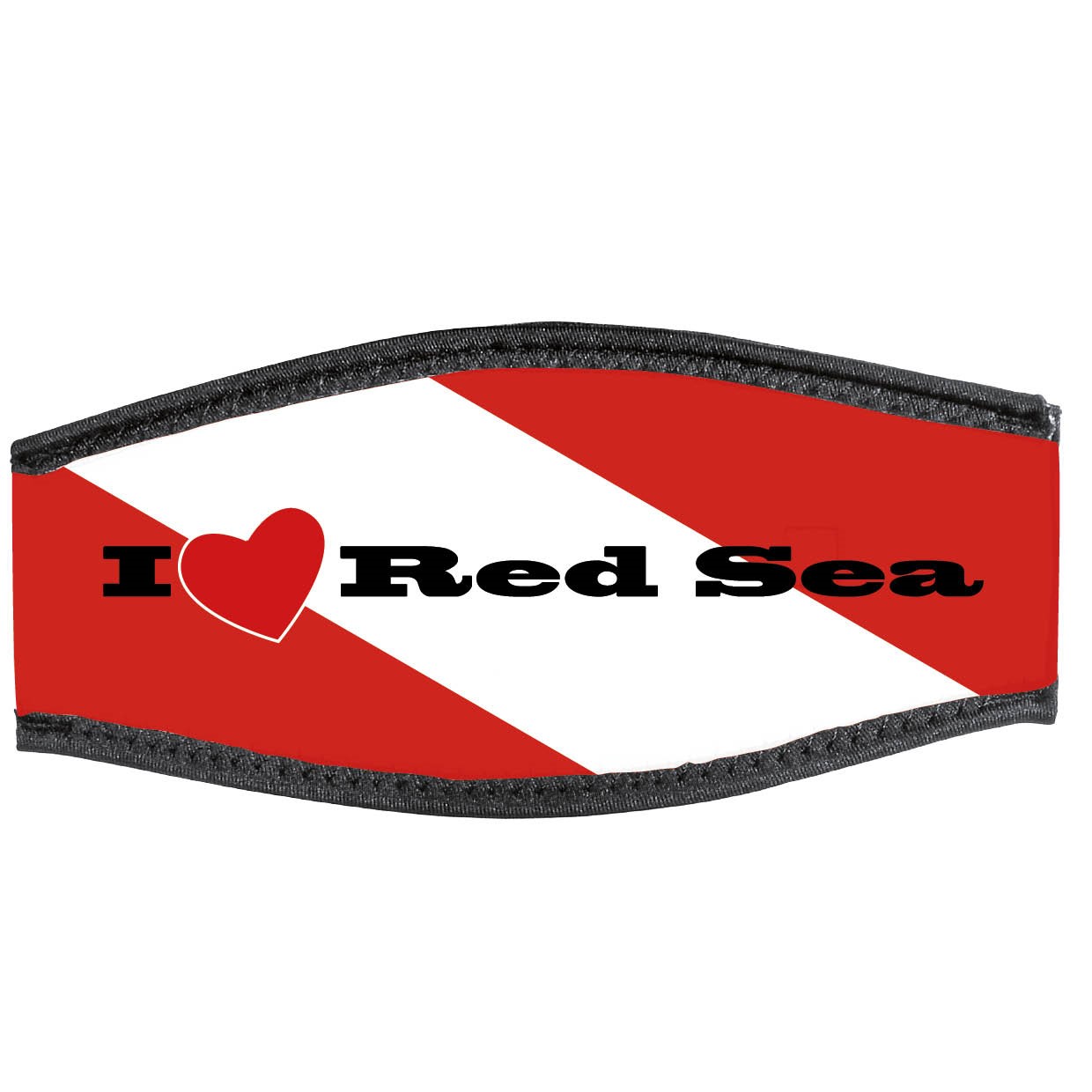 Neoprene Mask Strap - Red Sea - with double velcro (IN/RDS-DV) Neoprene Mask Strap - Red Sea - with double velcro (IN/RDS-DV)