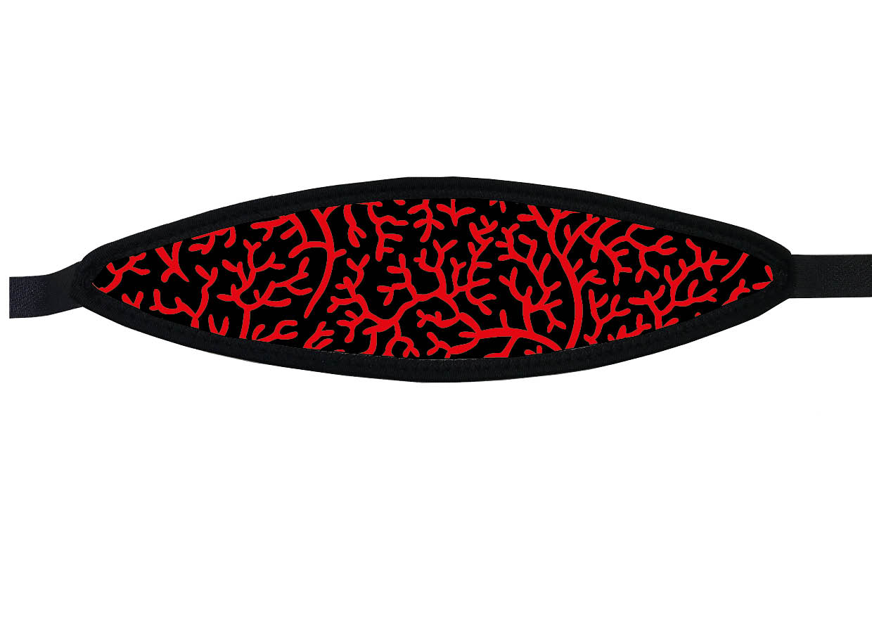 Neoprene Mask Strap - Reef - with velcro (IN/REEF-V) Neoprene Mask Strap - Reef - with velcro (IN/REEF-V)