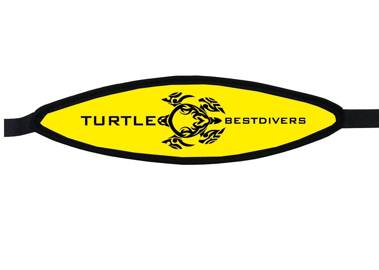 Neoprene Mask Strap - Turtle - with velcro (IN/TURTLE-V) Neoprene Mask Strap - Turtle - with velcro (IN/TURTLE-V)