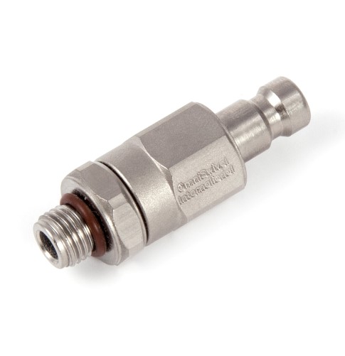 QDM-CV-ZM - QD Nipple with check valve