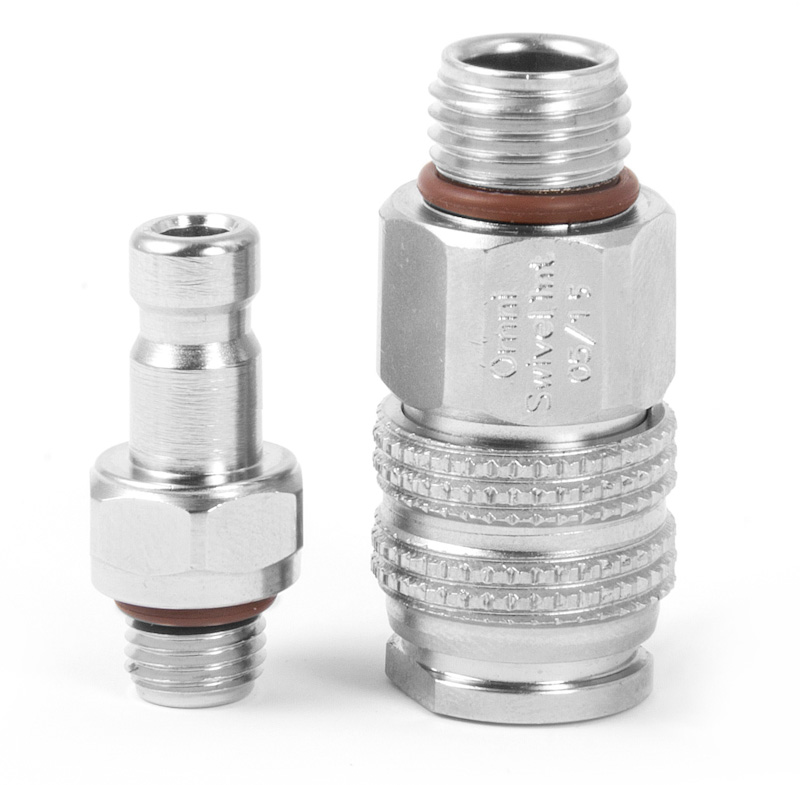 QDNL-ZM-S - Two Piece Quick Disconnect to Regulator Hose Adaptor - Non Locking QDNL-ZM-S - Two Piece Quick Disconnect to Regulator Hose Adaptor - Non Locking
