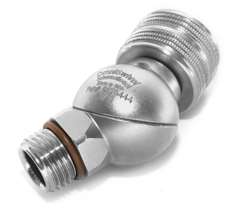 Omniswivel SW-EOS-2 - suitable for Oceanic EOS style 2nd stage (Updated Version 2)