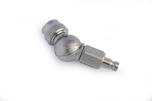 Omniswivel with QD Male & Check Valve - suitabe for AGA facemask (SW-QDCV-A)