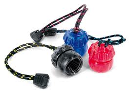 Rotating Din Cap - Blue (AE0151B)